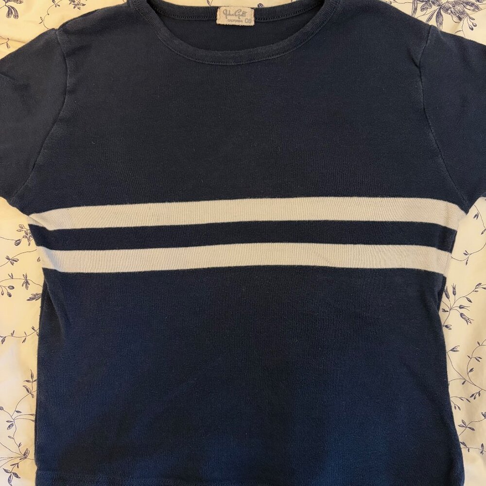 Long sleeve striped shirt